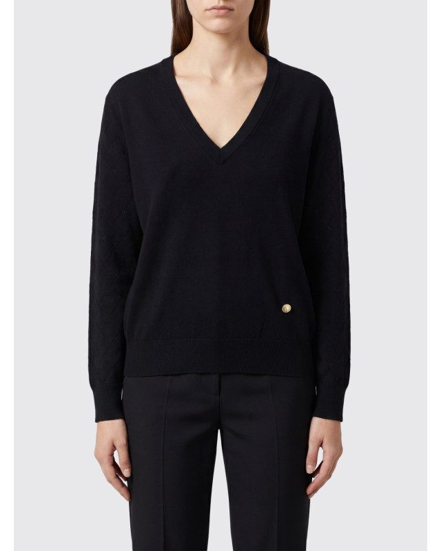 [Balmain] Knitwear FW26 HF1KB045KJ99 0PA