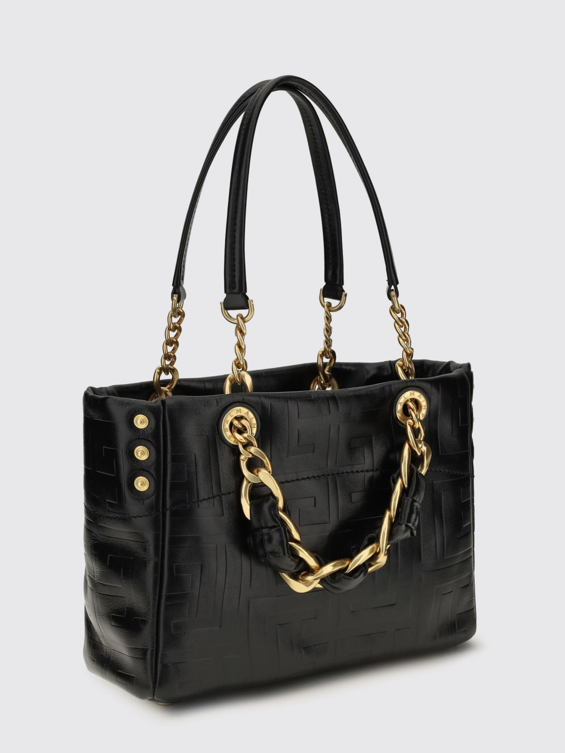 [Balmain] Tote bag FW26 HN1FD871LETF 0PA