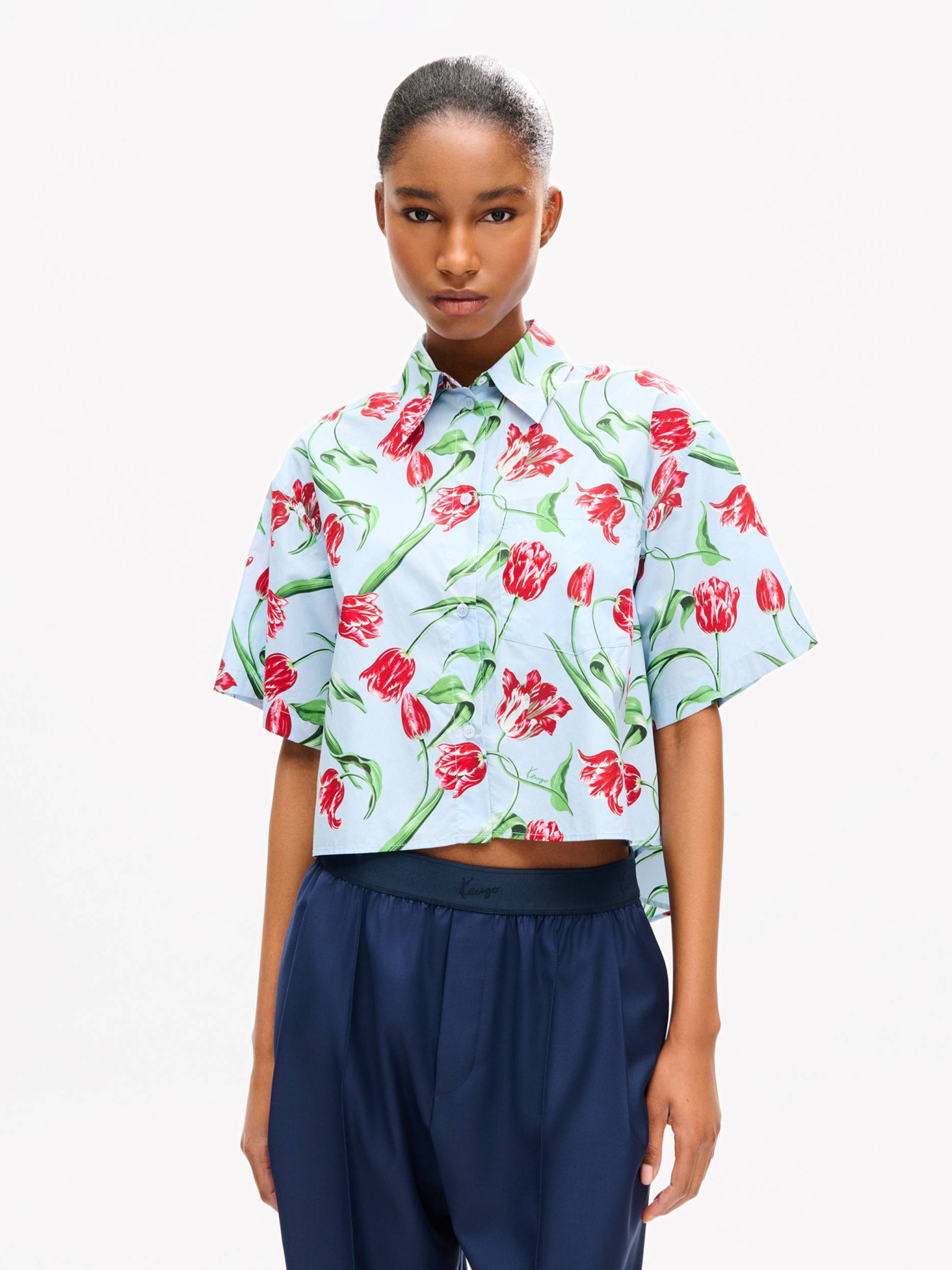 [Kenzo] Shirts Short Sleeve FW26 FG62CH2469O263