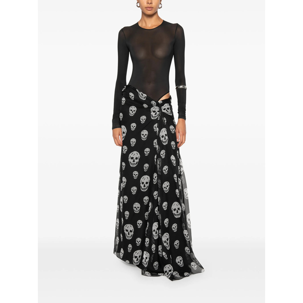 [Alexander McQueen] Long skirt FW26 876822 QDAPZ 1233