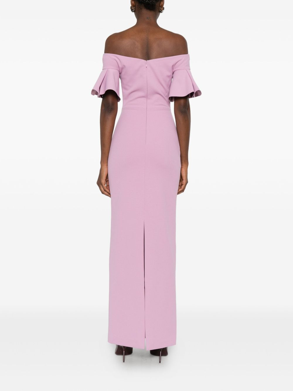 [Solace London] Sleeveless dress FW25 OS46003WISTERIA