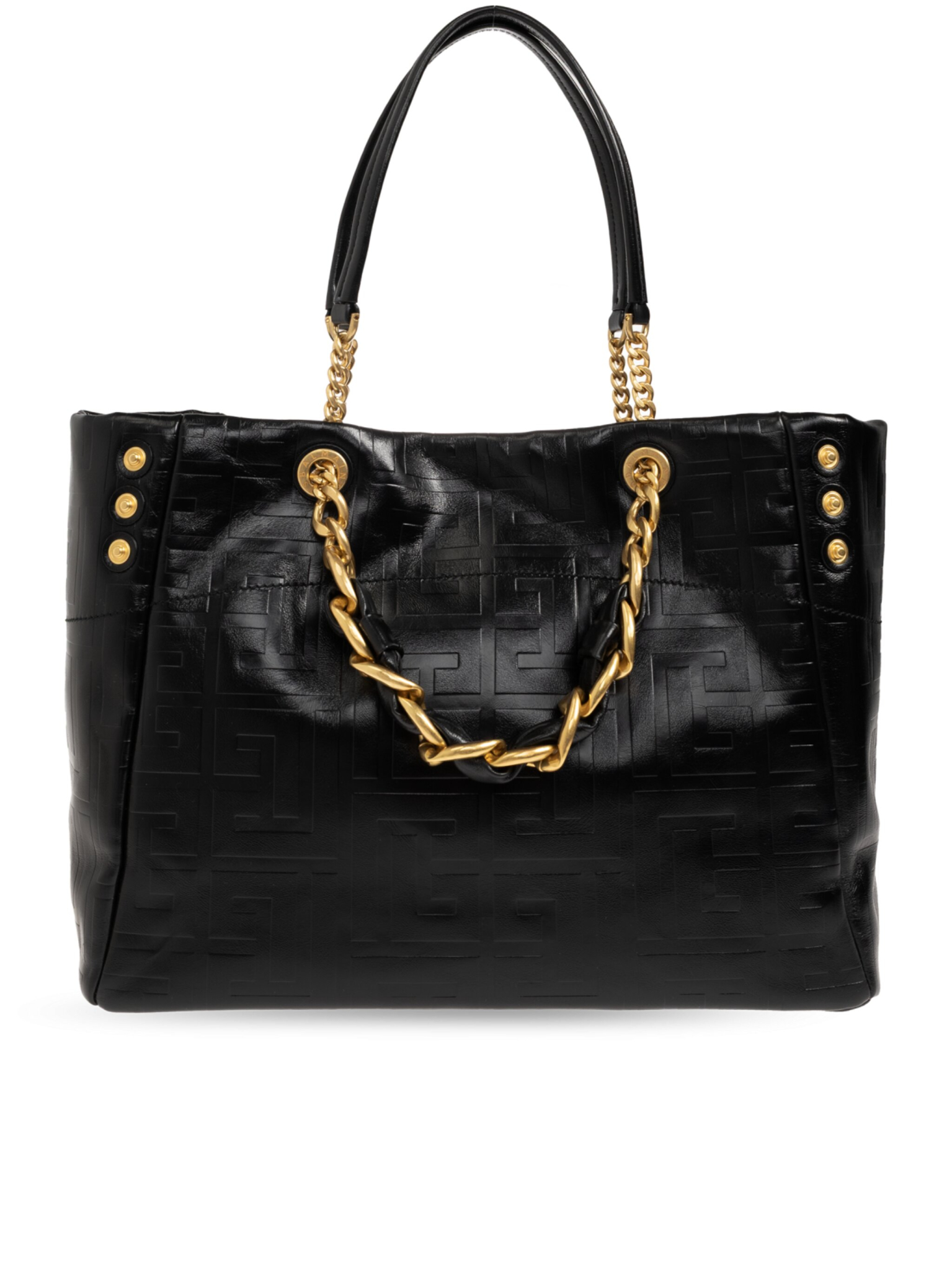 [BALMAIN PARIS] Tote bag FW26 HN1FF827 LETF