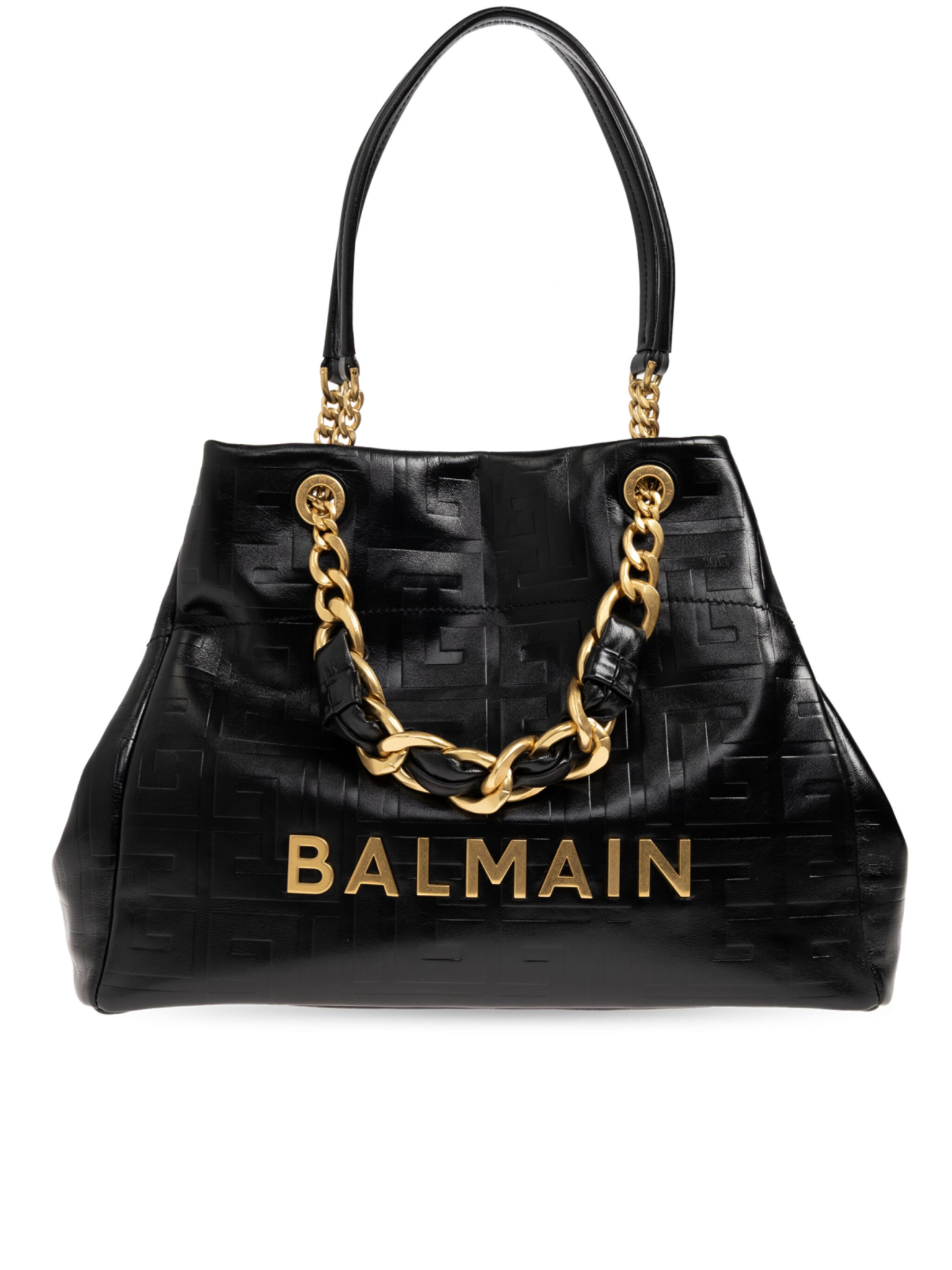 [BALMAIN PARIS] Tote bag FW26 HN1FF827 LETF