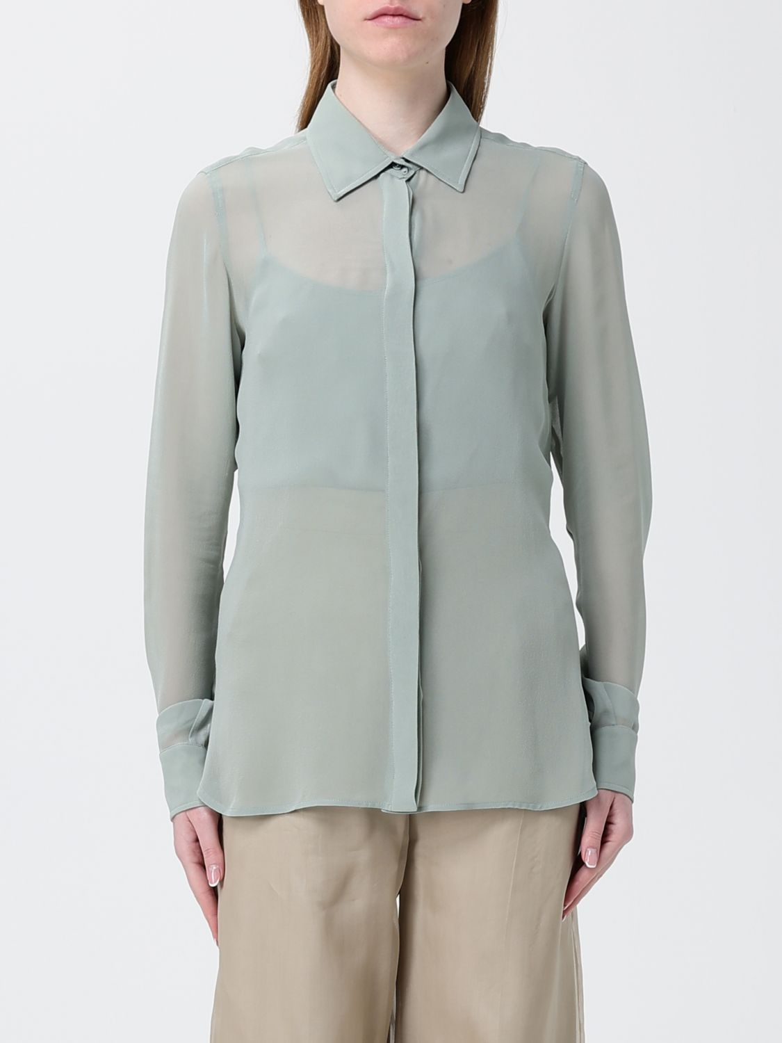 [Max Mara] Shirts Long Sleeve SS26 2611261012600 003