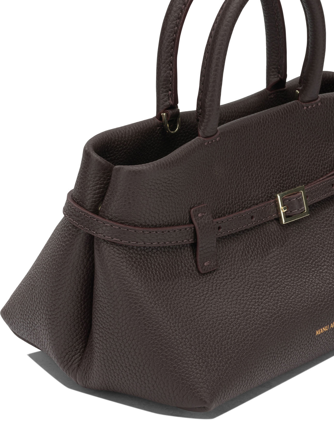 [Manu Atelier] Tote bag FW26 2024376LE CAMBON 25DEEP BROWN