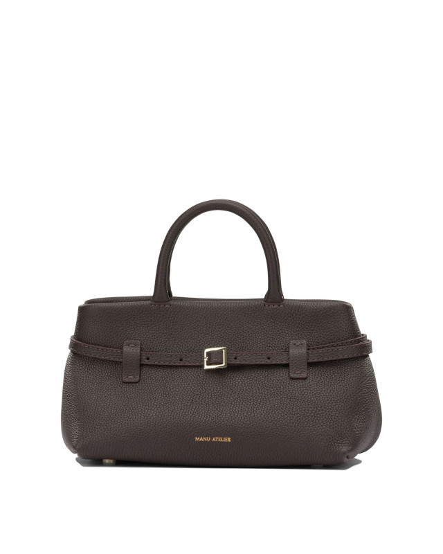 [Manu Atelier] Tote bag FW26 2024376LE CAMBON 25DEEP BROWN