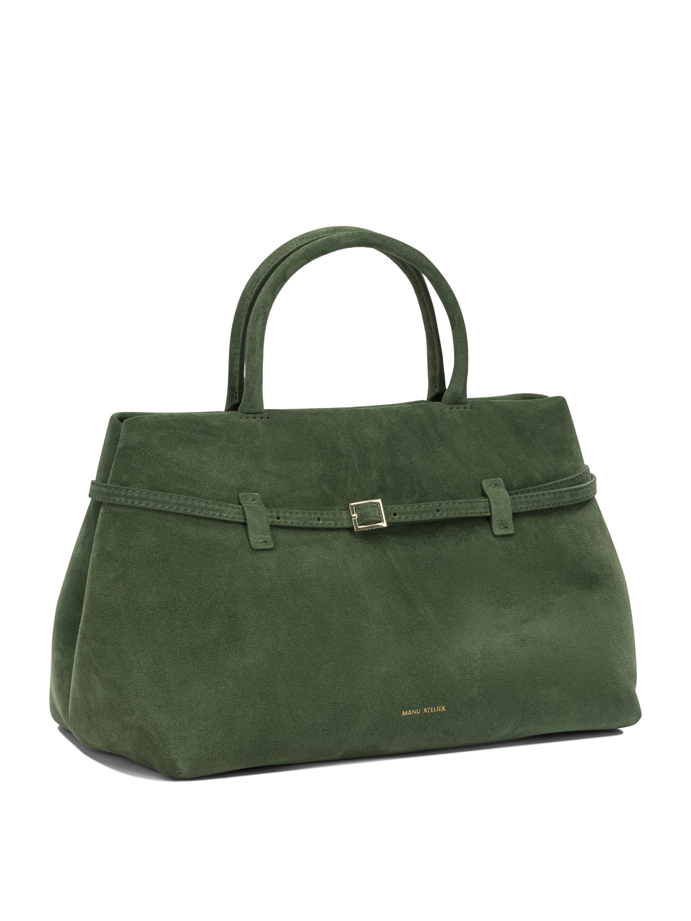[Manu Atelier] Tote bag FW26 2026168LE CAMBON 35VELVET GREEN