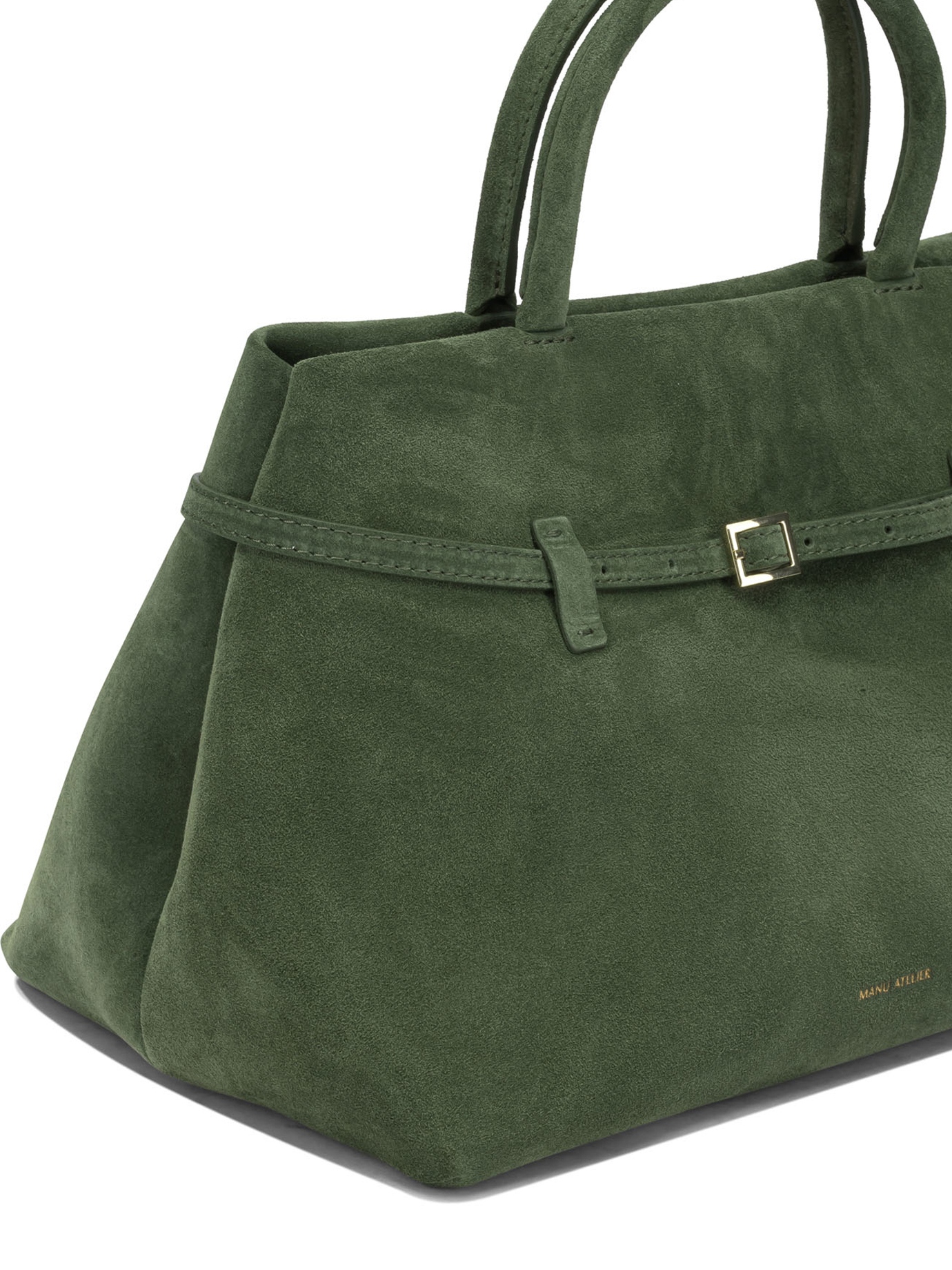 [Manu Atelier] Tote bag FW26 2026168LE CAMBON 35VELVET GREEN