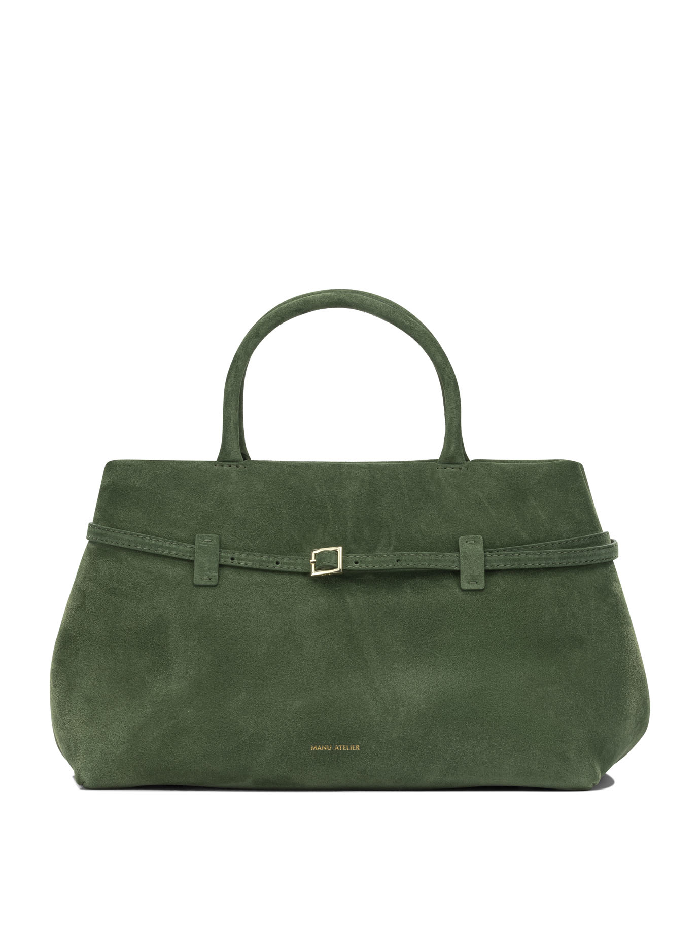 [Manu Atelier] Tote bag FW26 2026168LE CAMBON 35VELVET GREEN