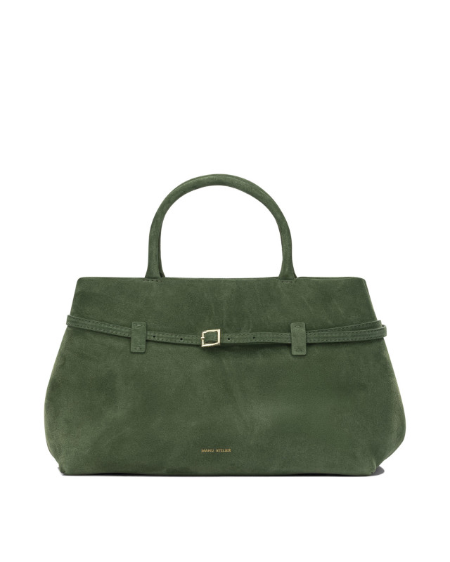 [Manu Atelier] Tote bag FW26 2026168LE CAMBON 35VELVET GREEN
