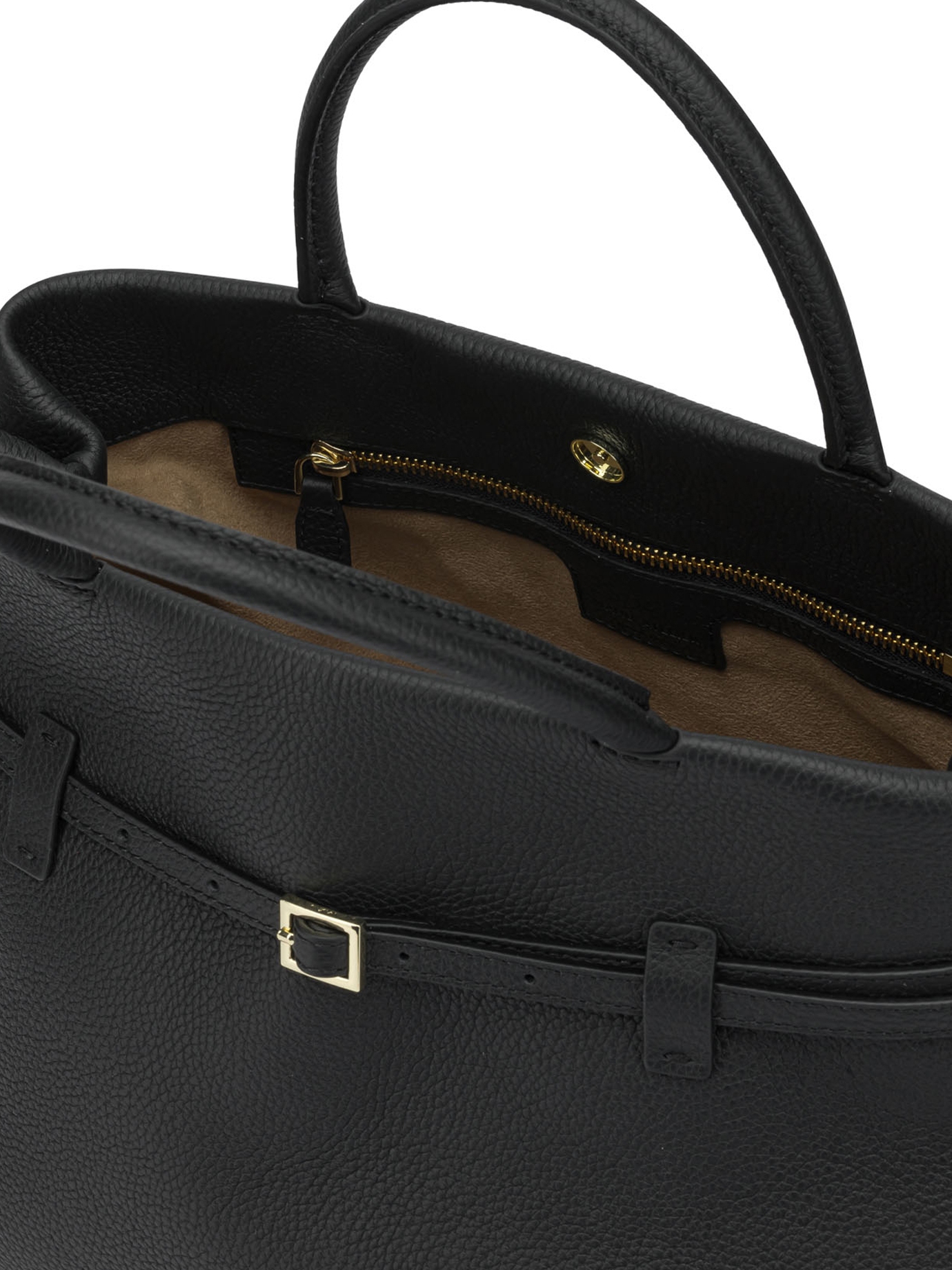 [Manu Atelier] Tote bag FW26 2024279LE CAMBON 35BLACK