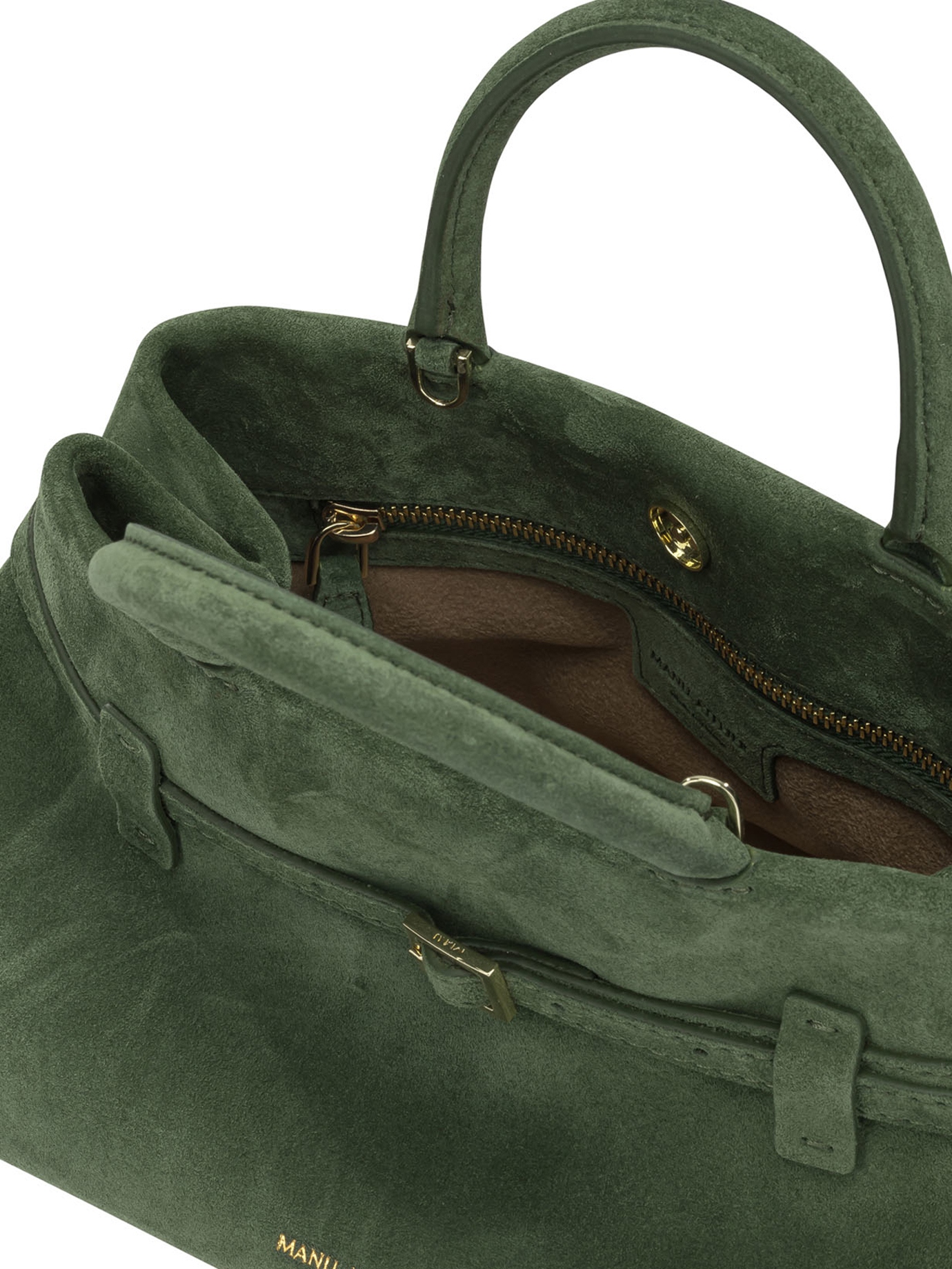 [Manu Atelier] Tote bag FW26 2026167LE CAMBON 25VELVET GREEN
