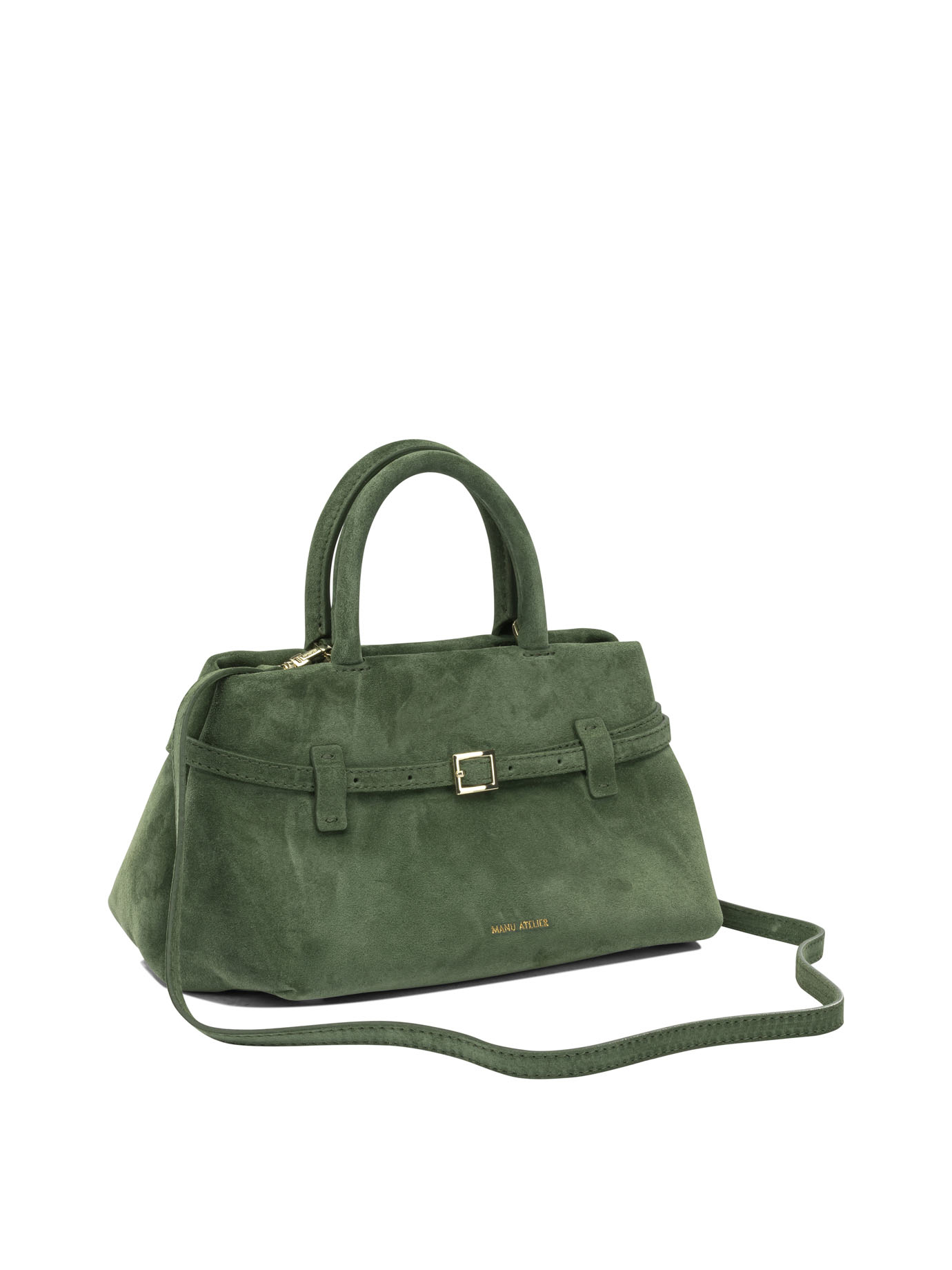 [Manu Atelier] Tote bag FW26 2026167LE CAMBON 25VELVET GREEN