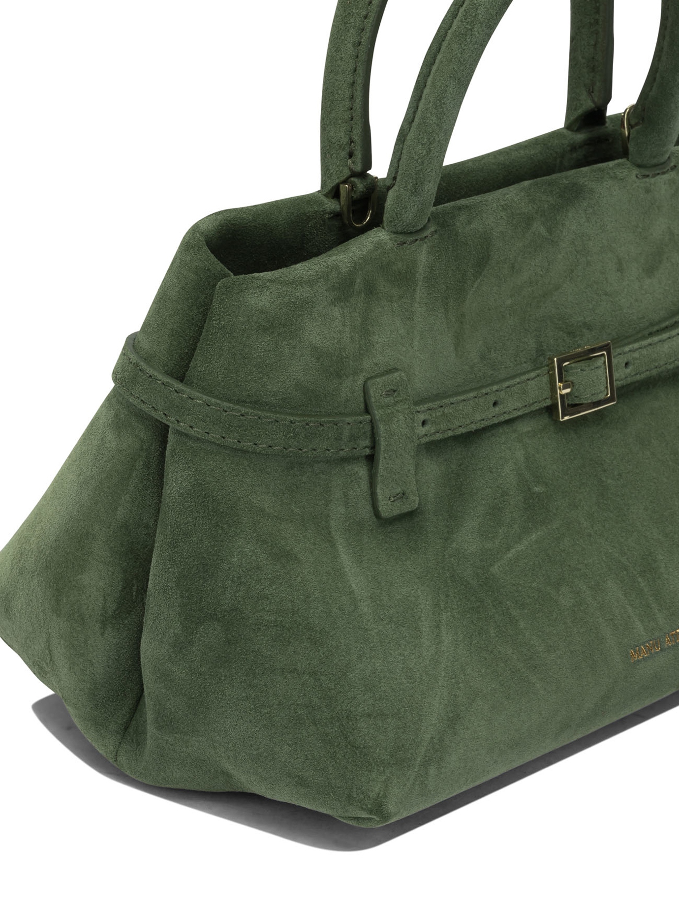 [Manu Atelier] Tote bag FW26 2026167LE CAMBON 25VELVET GREEN