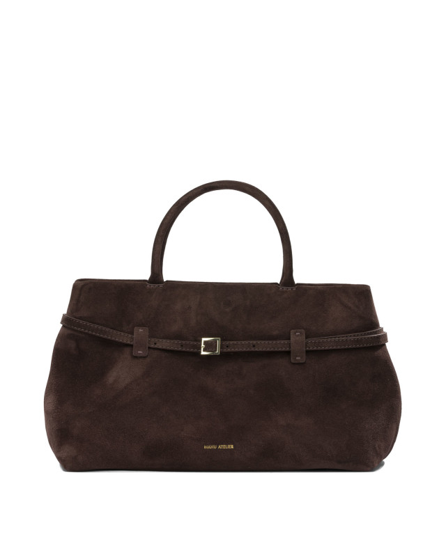 [Manu Atelier] Tote bag FW26 2024289LE CAMBON 35DEEP BROWN
