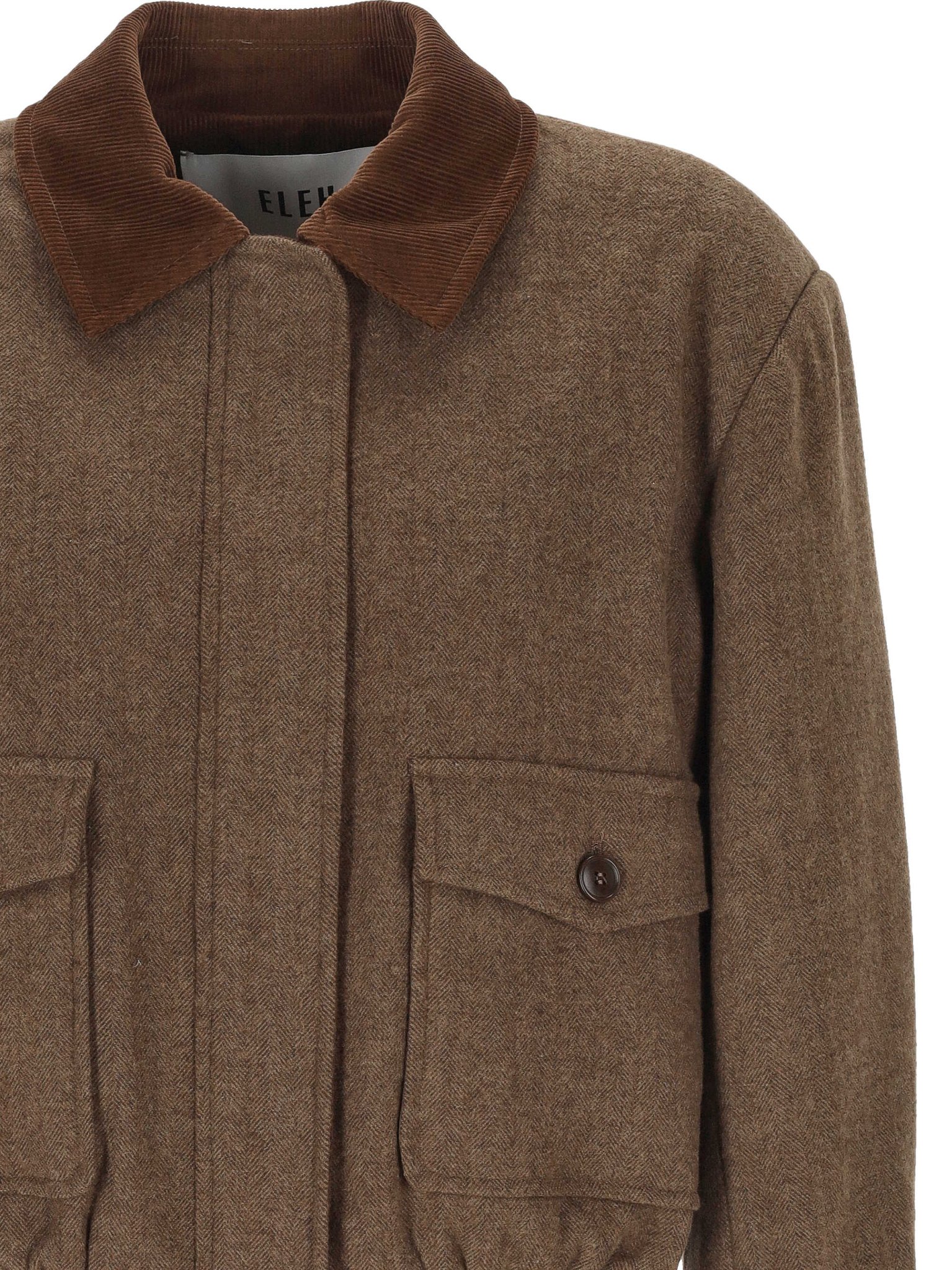 [Eleh] Jacket FW26 EFW260016MARRONE