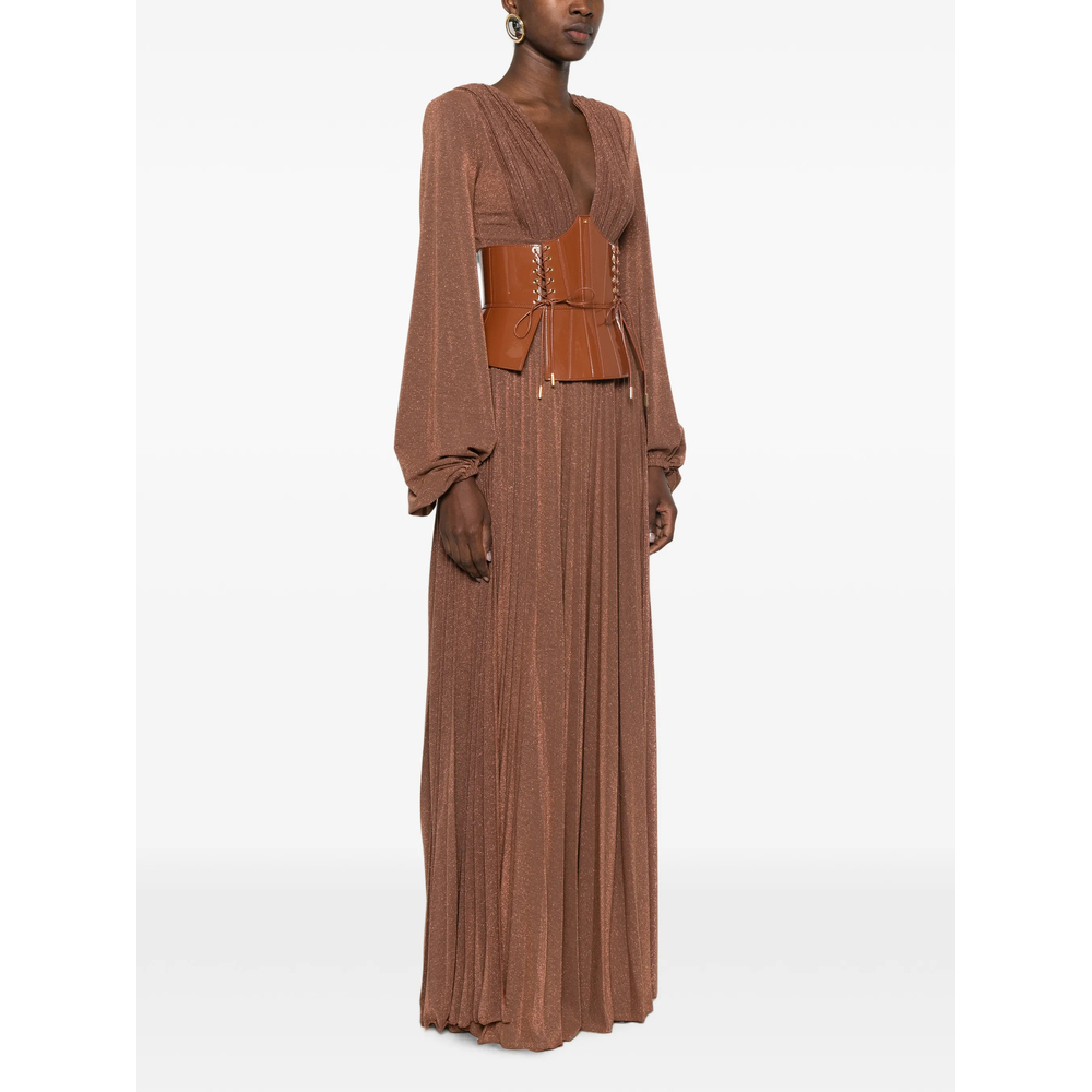 [ELISABETTA FRANCHI] Long sleeve dress FW26 ABR1566E2  FK3