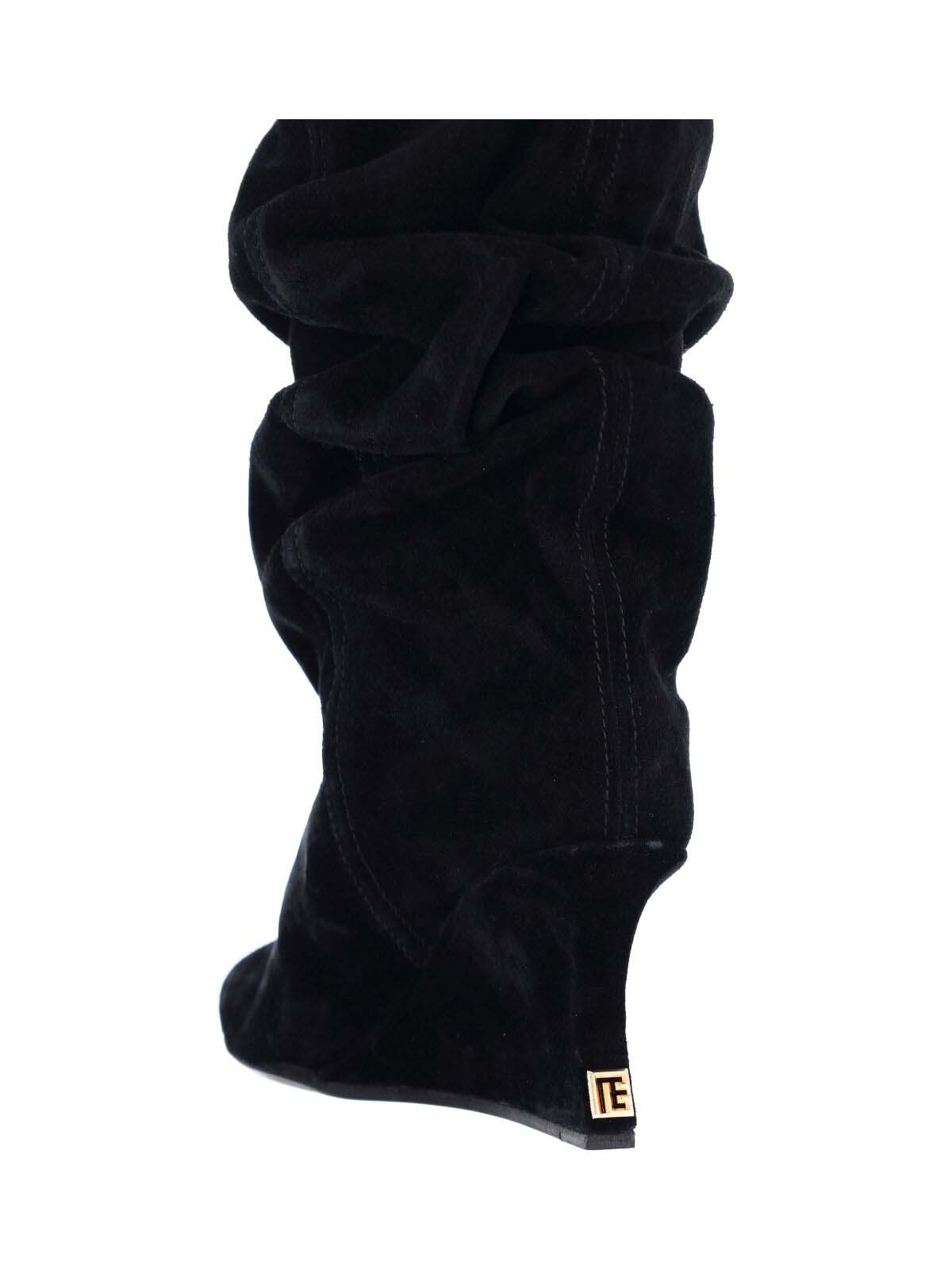 [Balmain] Ankle Boots FW26 HN1TA181LCTA0PA