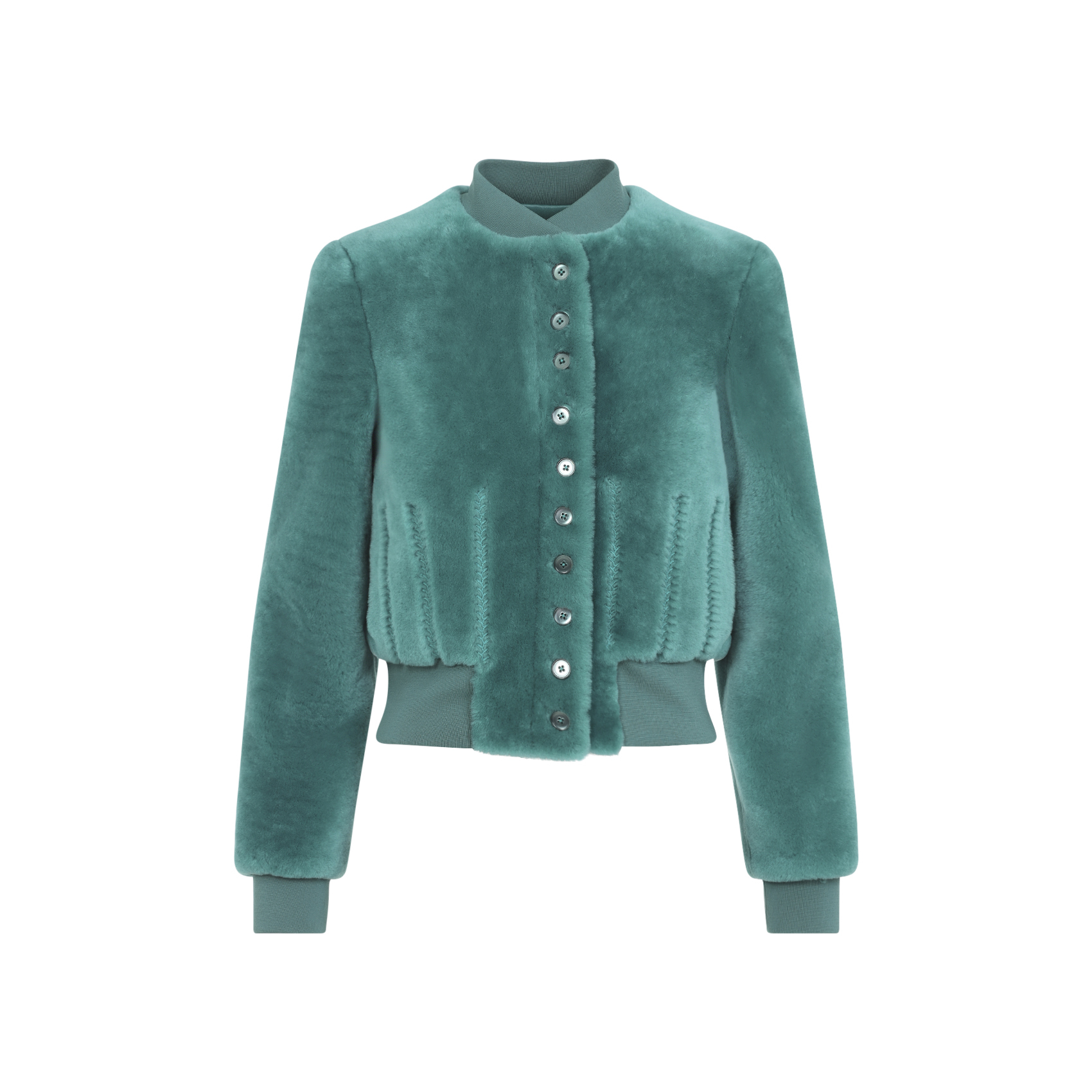[Alexander McQueen] Leather Jacket FW26 876466.Q5AR0