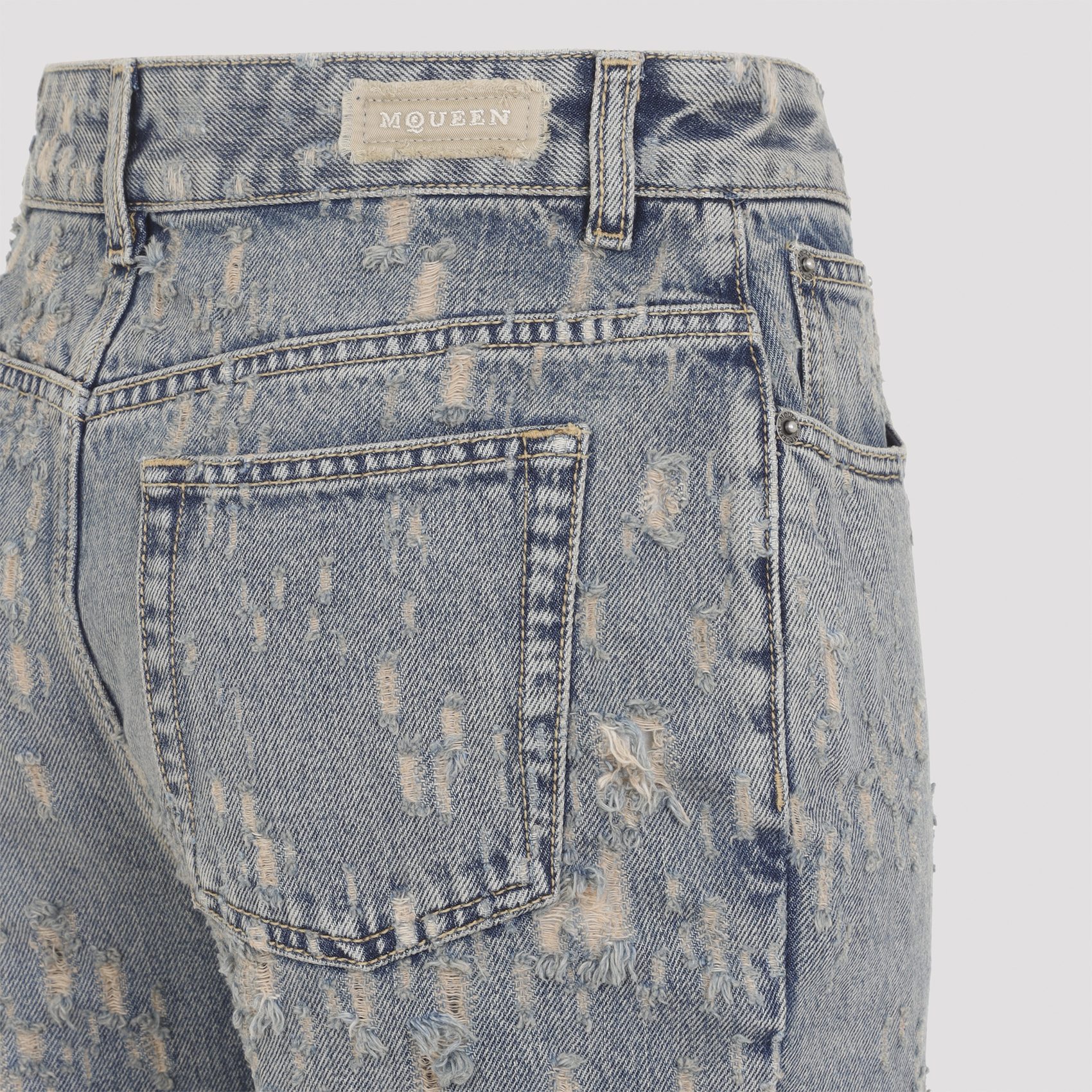 [Alexander McQueen] Jeans FW26 A0002R.QZAR2