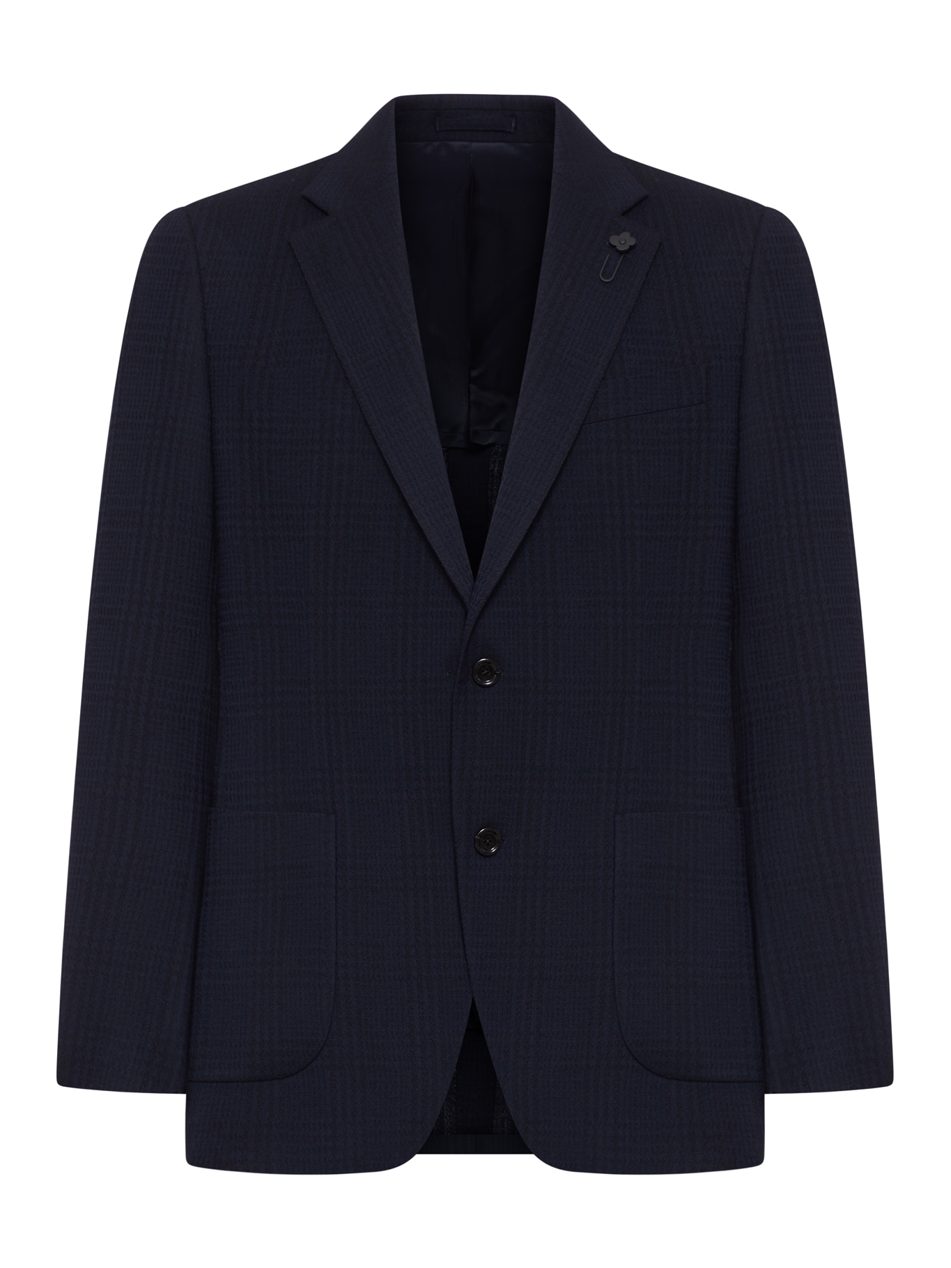 [Lardini] Blazer SS26 PA5816EPAIF66515850NE BLUE BLACK