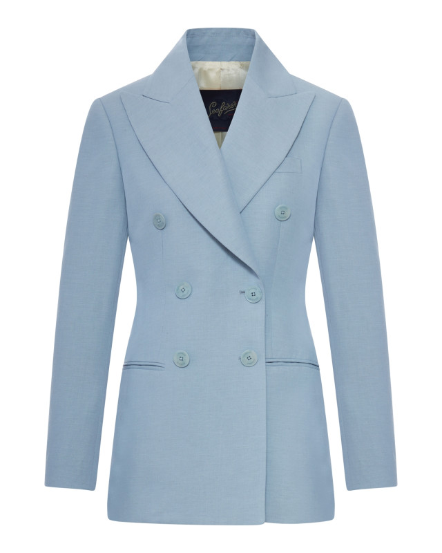 [Seafarer] Blazer SS26 SWJ0108TVF00530005215 AZZURRO POLVERE