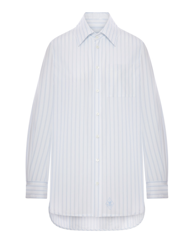 [Seafarer] Shirts Long Sleeve SS26 SWC0093TCF01400009052 WHITE STRIPE SKY