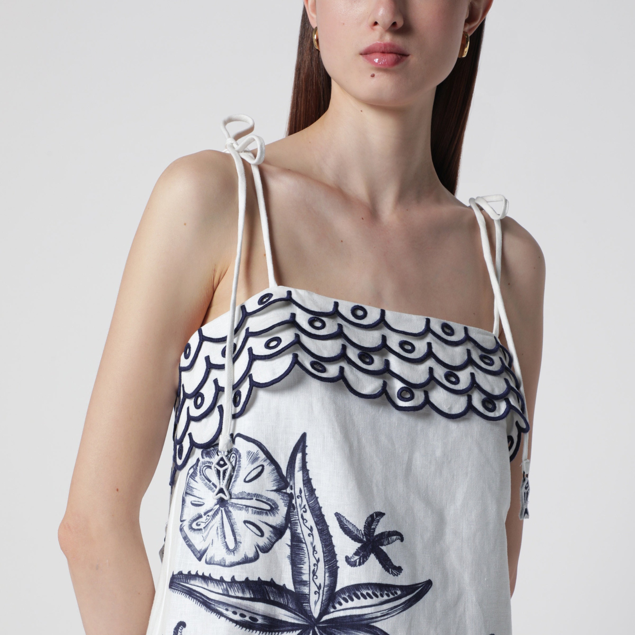 [Farm Rio] Sleeveless dress FW26 355368CO