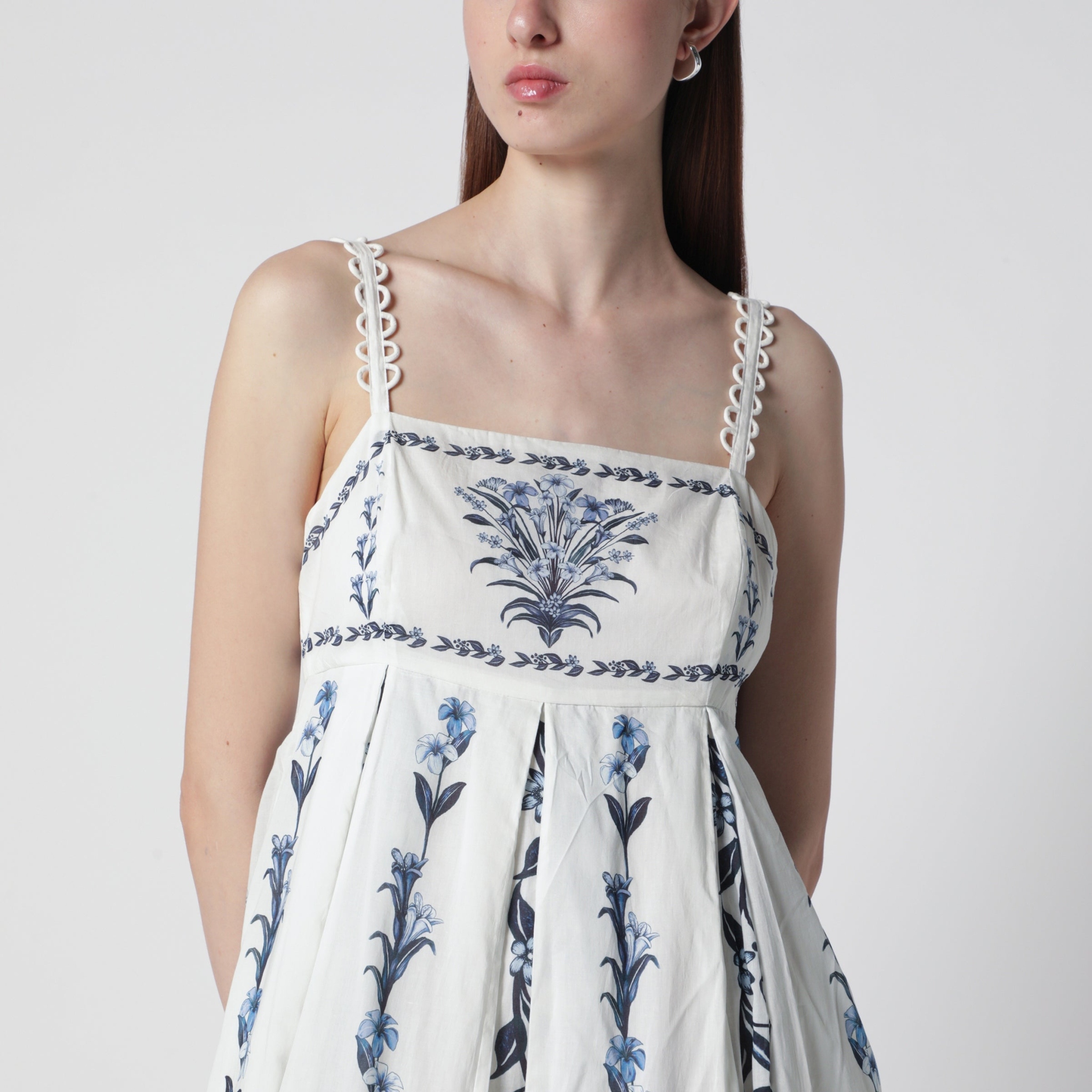 [Farm Rio] Sleeveless dress FW26 355503CO