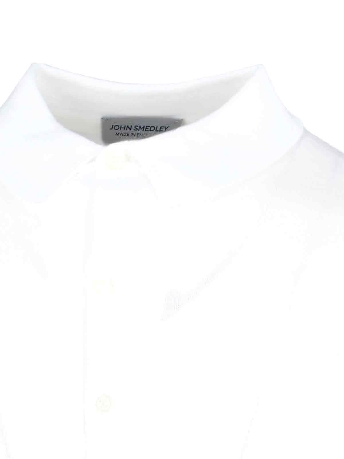 [JOHN SMEDLEY] T-shirts Short Sleeve SS26 ADRIANWHITE