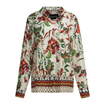 [Samantha Sung] Shirts Long Sleeve SS26 CAMICIA PIGIAMAASIAN BOTANICWHITE