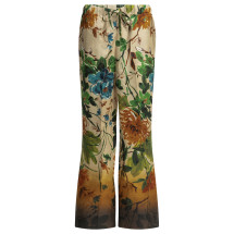 [Samantha Sung] Pants SS26 PIGIAMA PANTORIENTAL FLOWER OMBRECAMEL