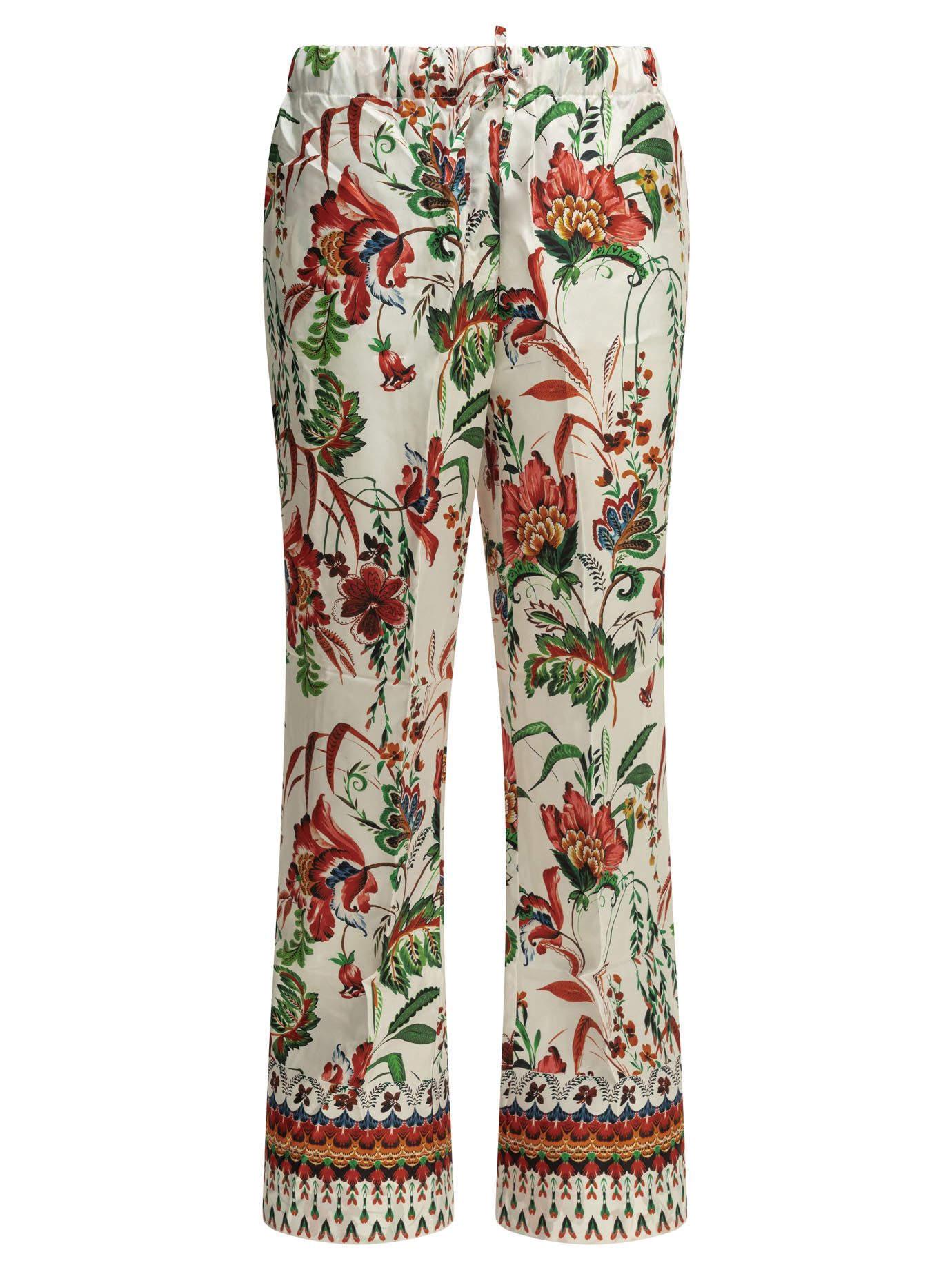 [Samantha Sung] Pants SS26 PIGIAMA PANTASIAN BOTANICWHITE