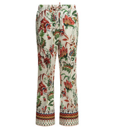 [Samantha Sung] Pants SS26 PIGIAMA PANTASIAN BOTANICWHITE