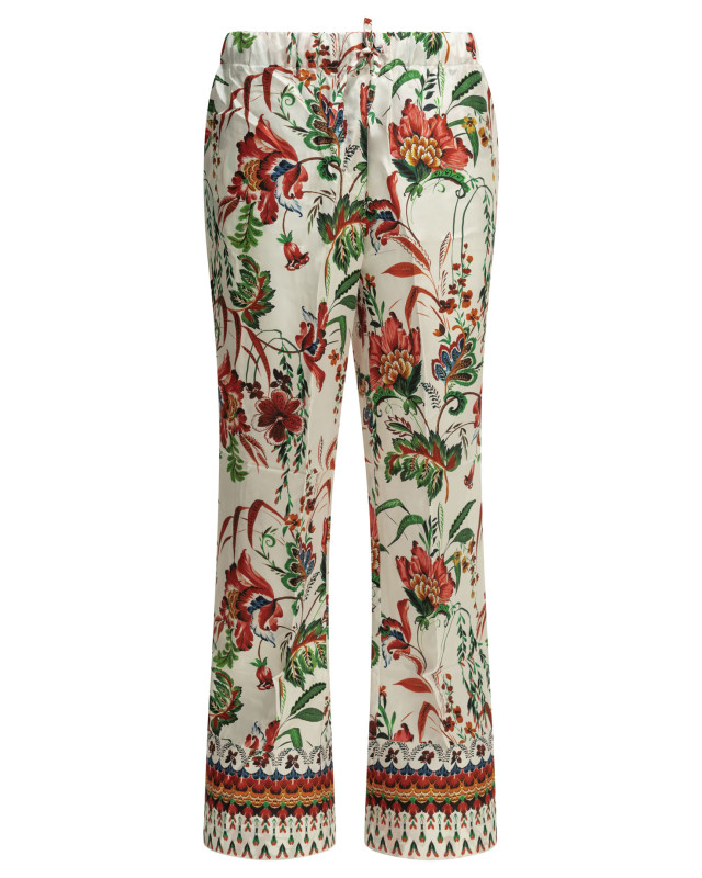 [Samantha Sung] Pants SS26 PIGIAMA PANTASIAN BOTANICWHITE