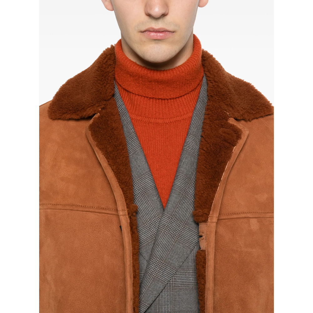 [TAGLIATORE] Leather Jacket FW26 CHI26-09 GRIFFITH GINGE