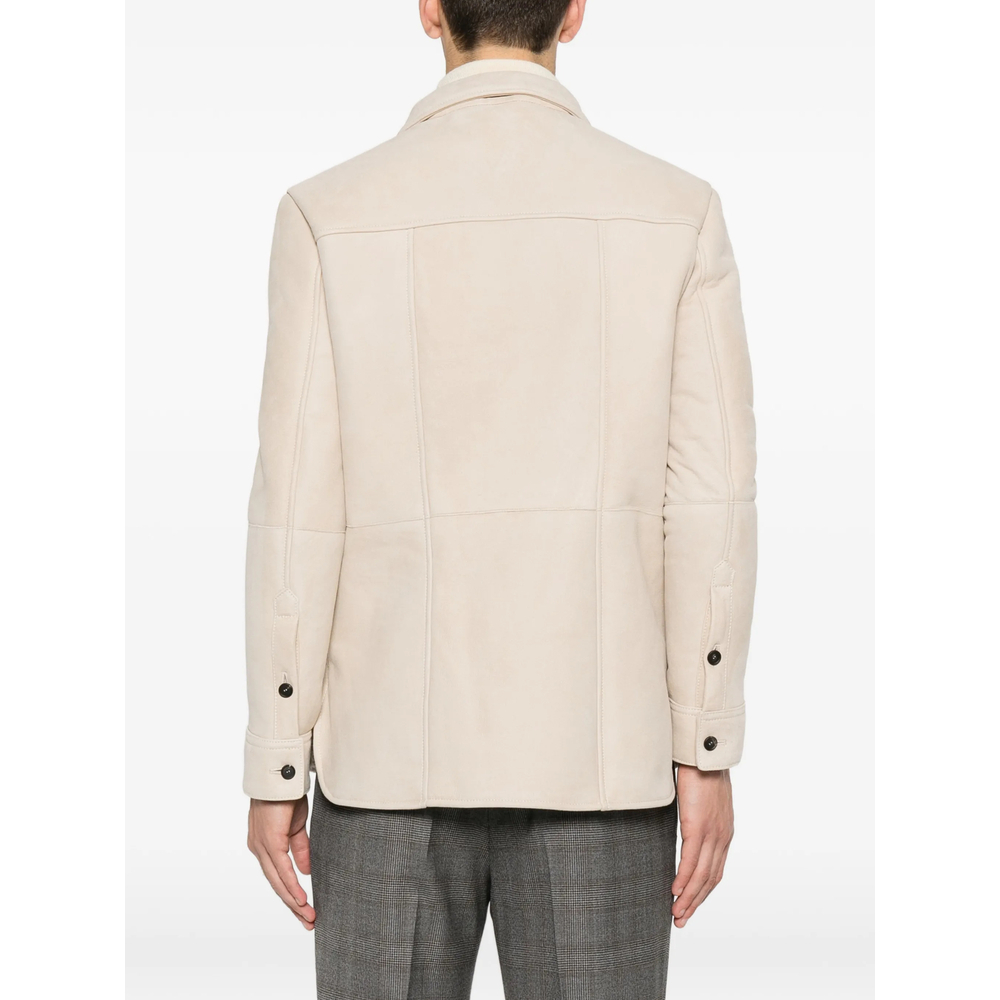 [TAGLIATORE] Leather Jacket FW26 CHI26-09 BOW PANNA