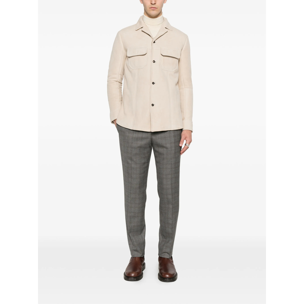 [TAGLIATORE] Leather Jacket FW26 CHI26-09 BOW PANNA