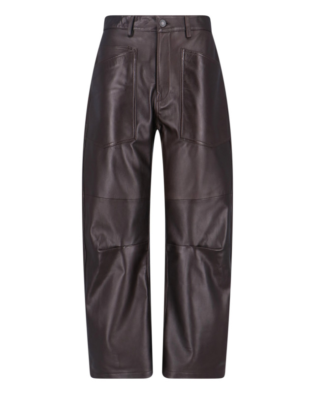 [Nili Lotan] Trousers FW25 12826 L174DBR