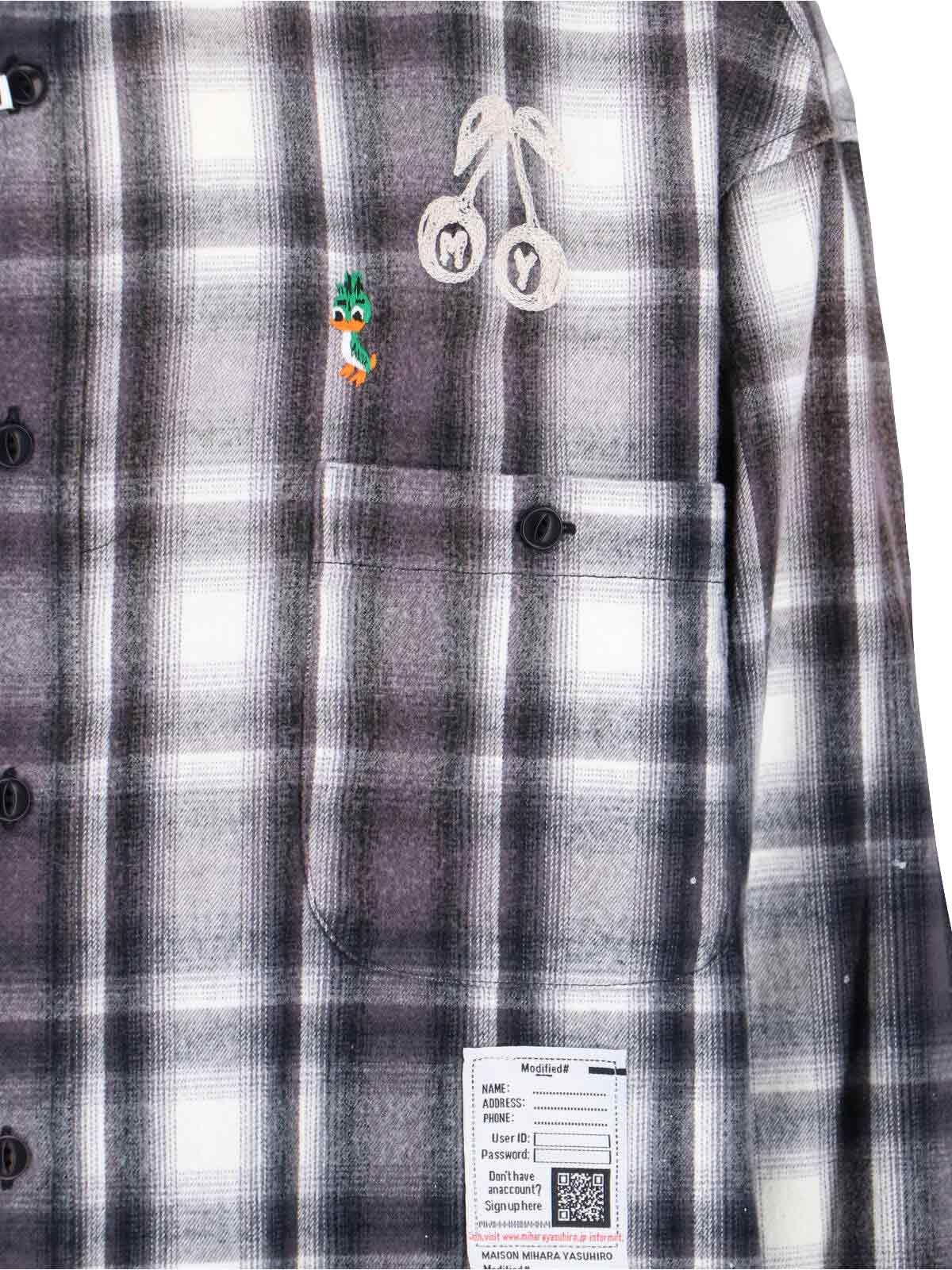 [Maison Mihara Yasuhiro] Shirts Long Sleeve FW25 J15SH181BLACK