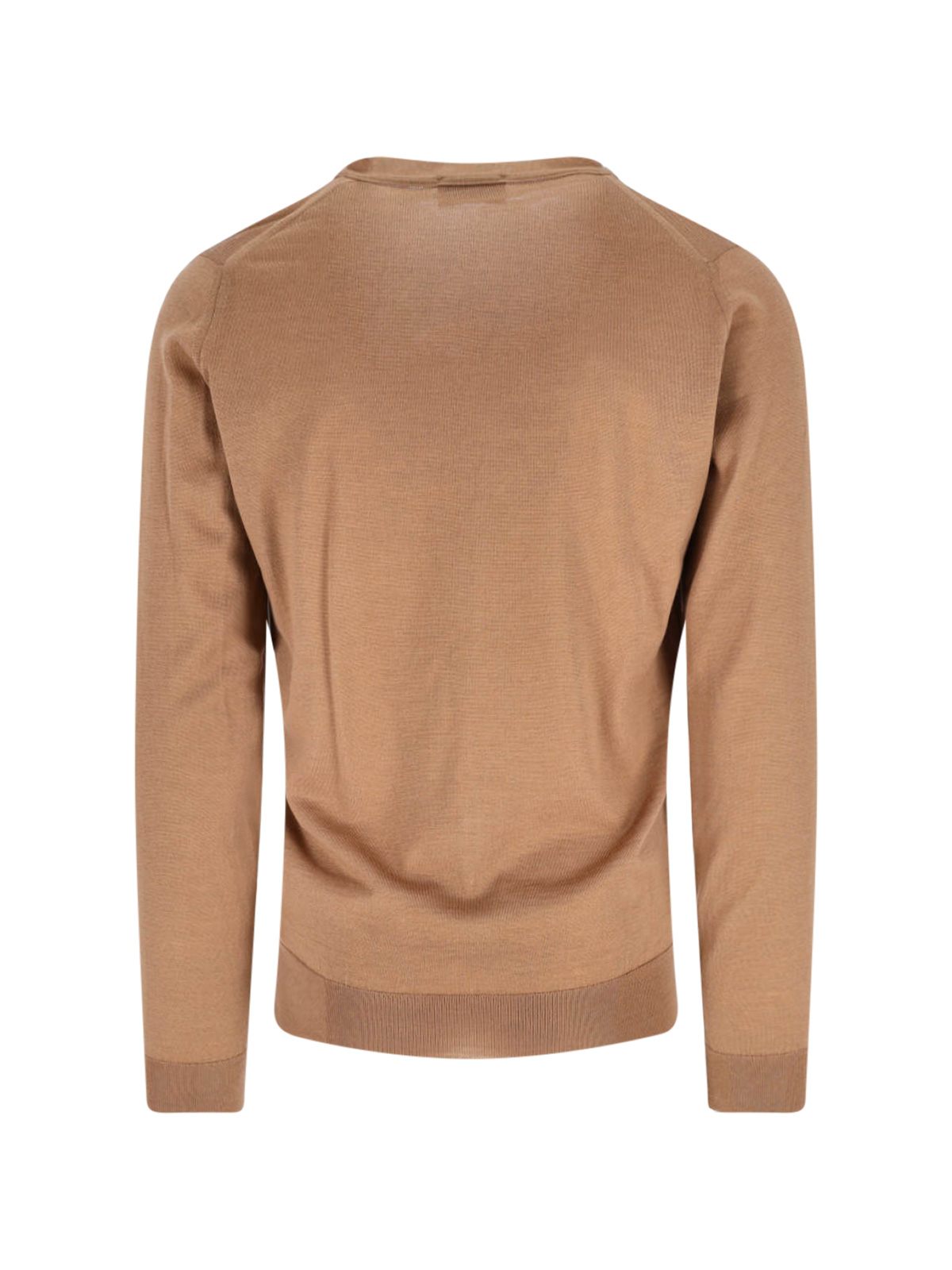 [JOHN SMEDLEY] Cardigan FW25 PETWORTHNUTMEG