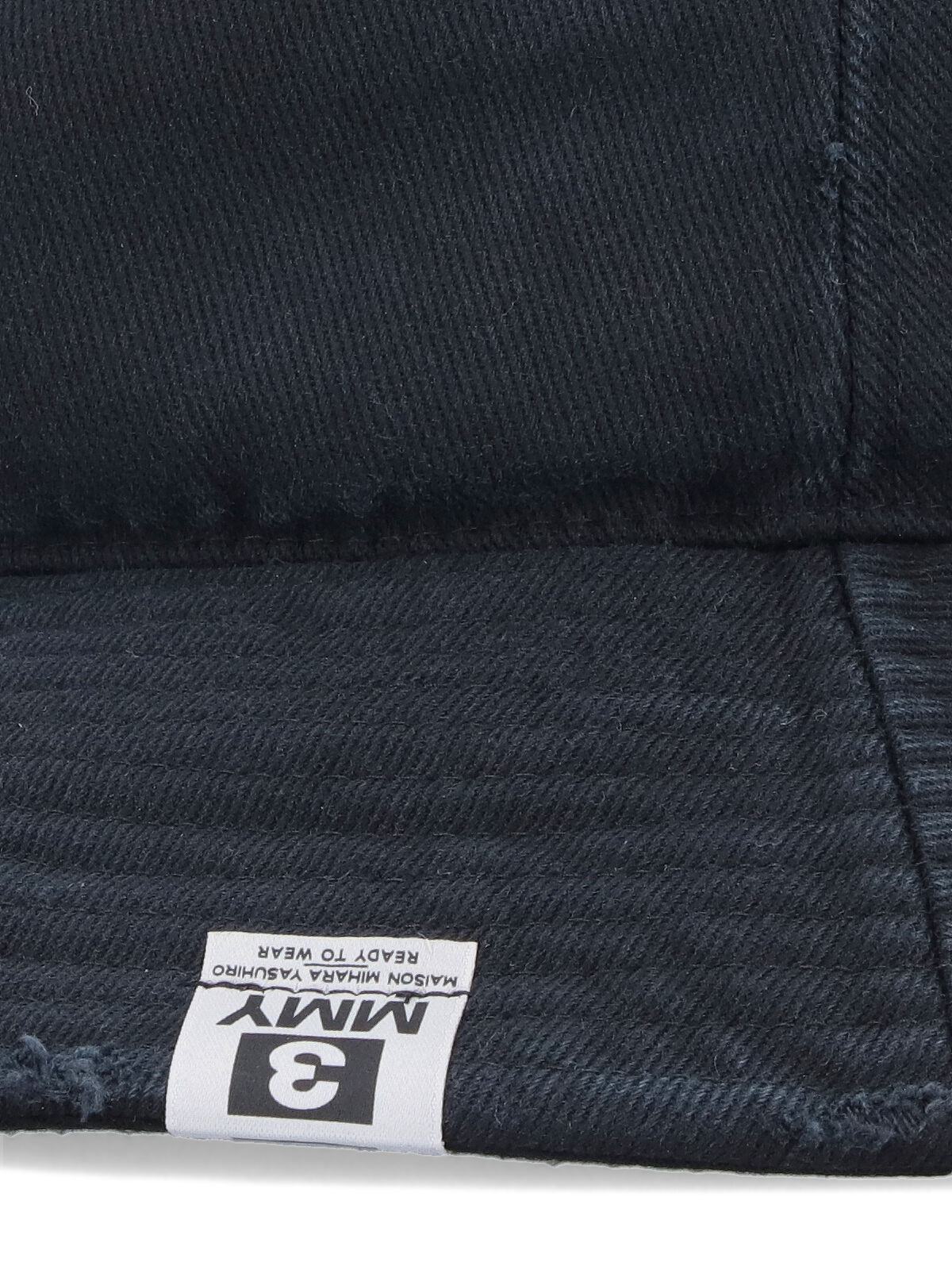 [Maison Mihara Yasuhiro] Hat SS24 A12AC401BLACK