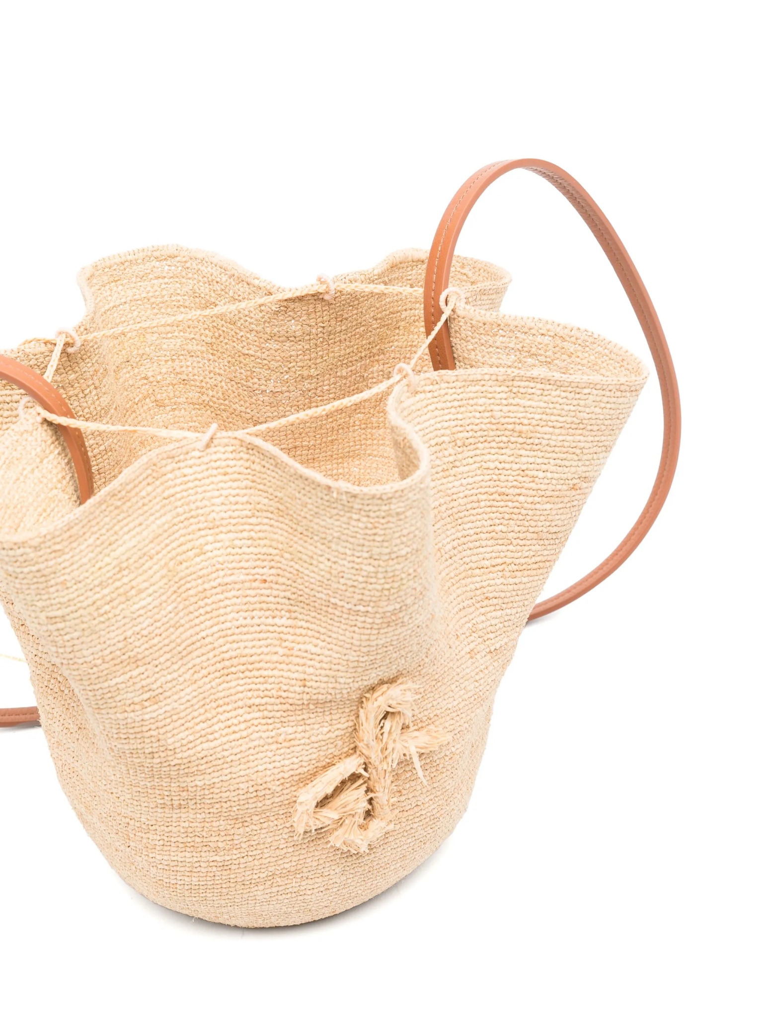 [RUSLAN BAGINSKIY] Shoulder bag SS26 BBCT036STRDRK108LBHRPRBNATURAL STRAW