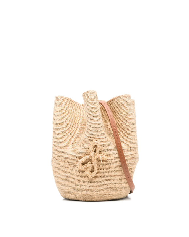 [RUSLAN BAGINSKIY] Shoulder bag SS26 BBCT036STRDRK108LBHRPRBNATURAL STRAW