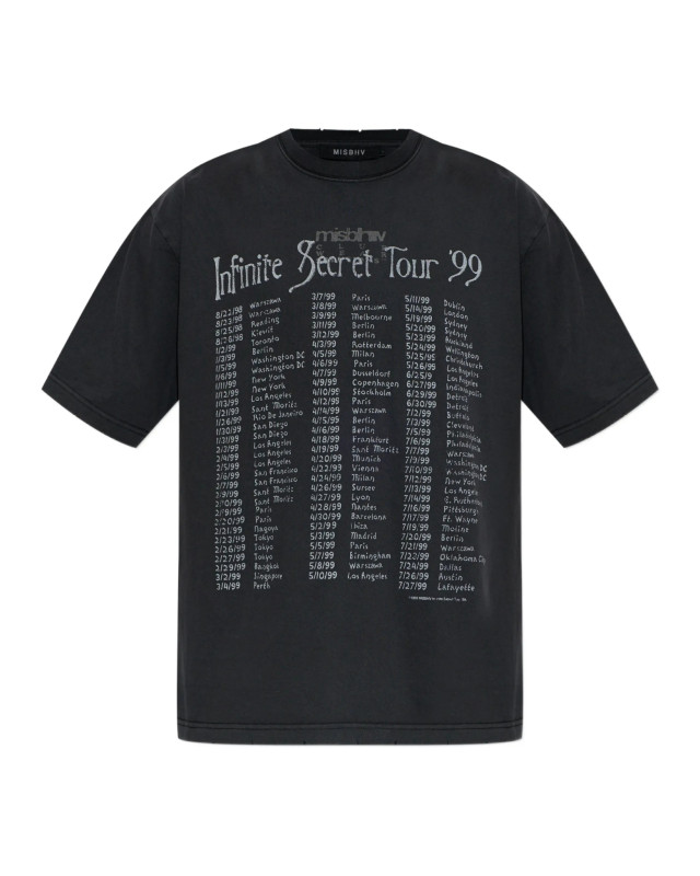 [MISBHV] T-shirts Short Sleeve SS26 260U226WASHED BLACK
