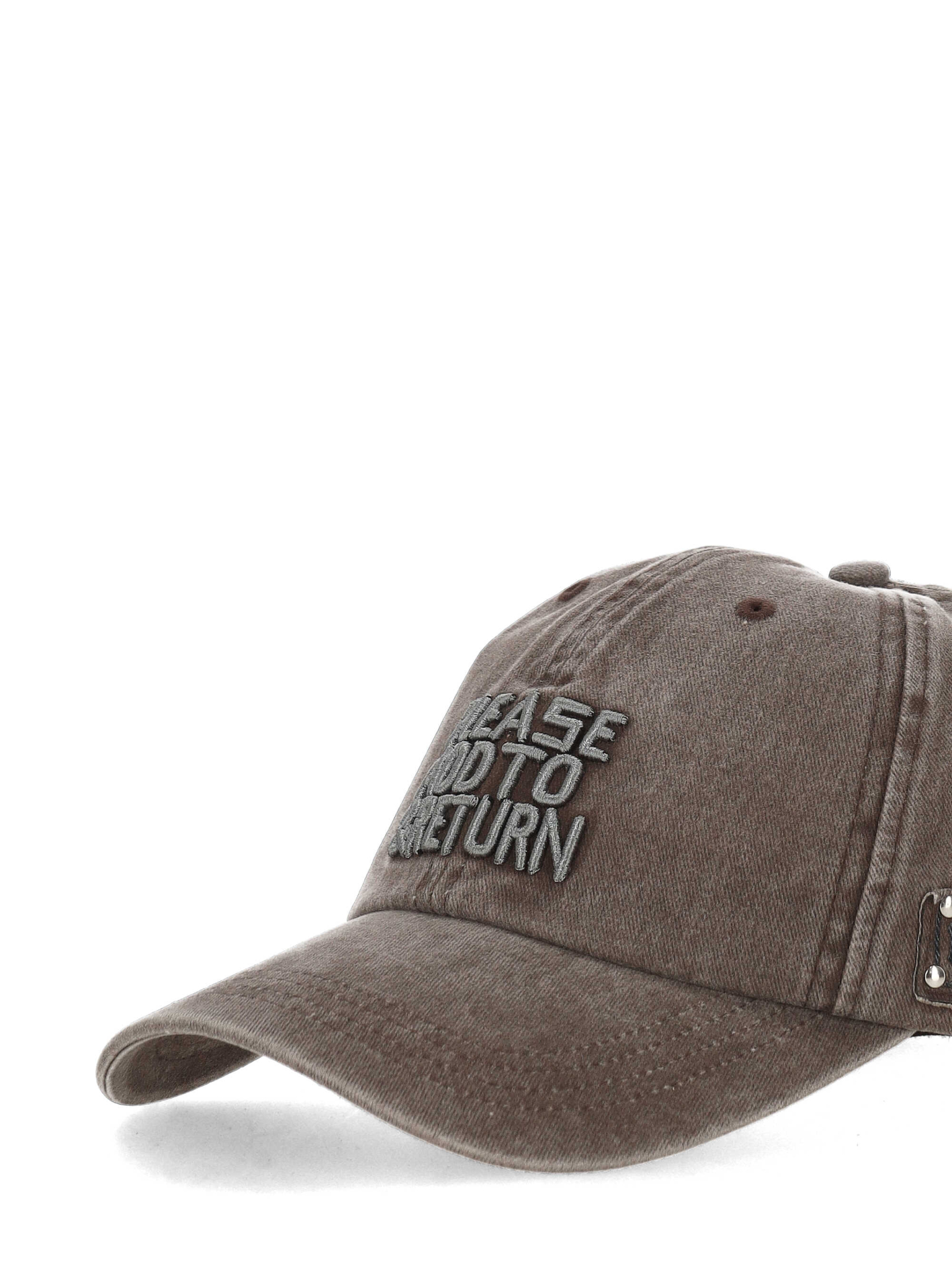 [MISBHV] Cap SS26 260A501WASHED GREY