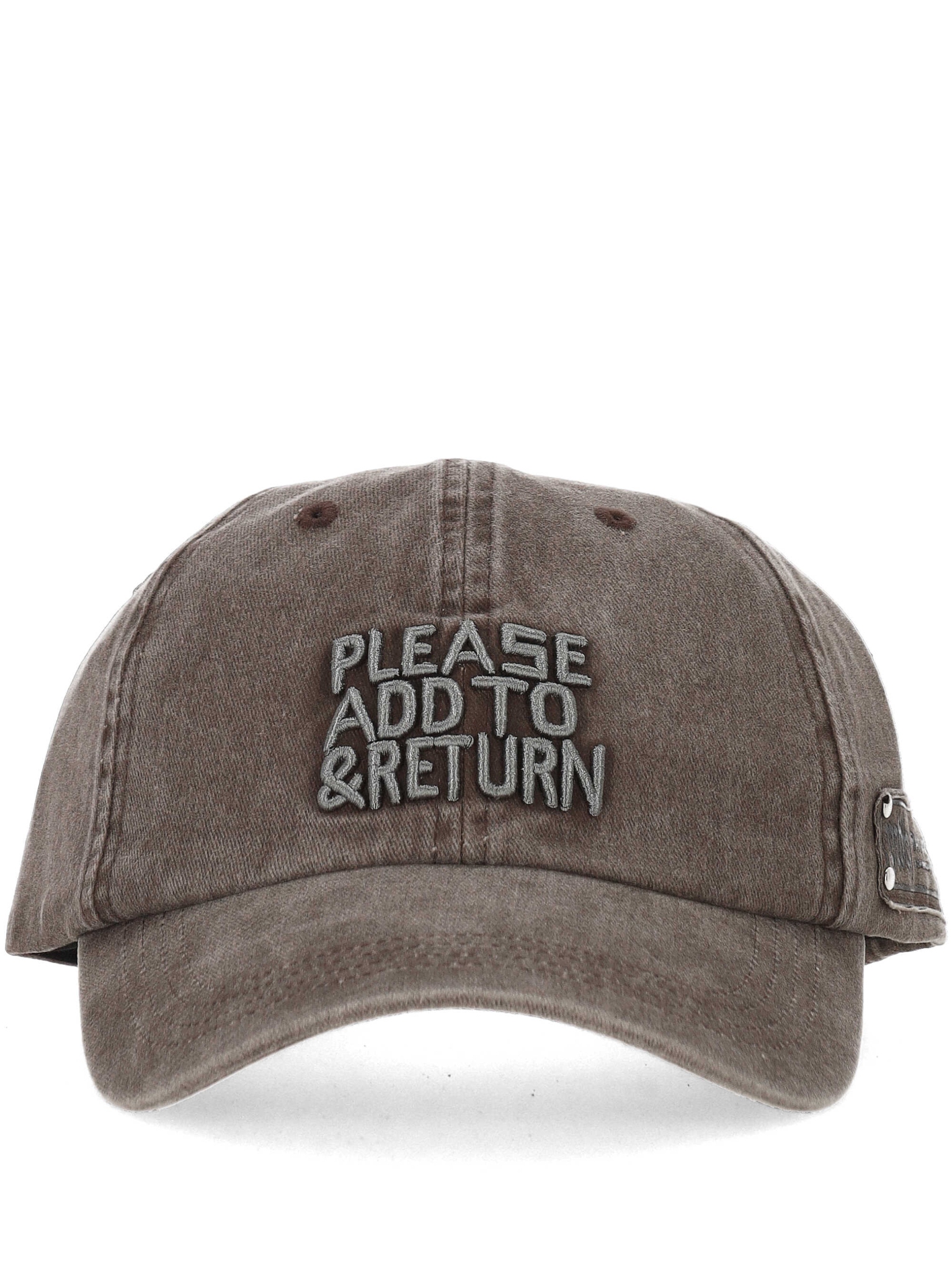 [MISBHV] Cap SS26 260A501WASHED GREY