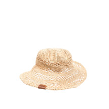 [RUSLAN BAGINSKIY] Hat SS26 BCT036STRKNDRKFLTLNATURAL STRAW