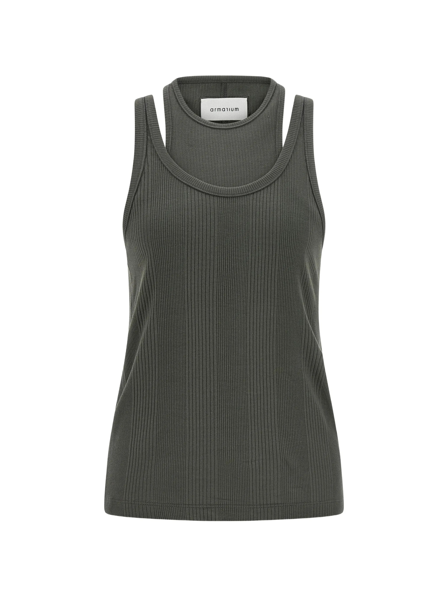 [Armarium] Tank top SS26 ARMTMT040JE05041ANTHRACITE GREY