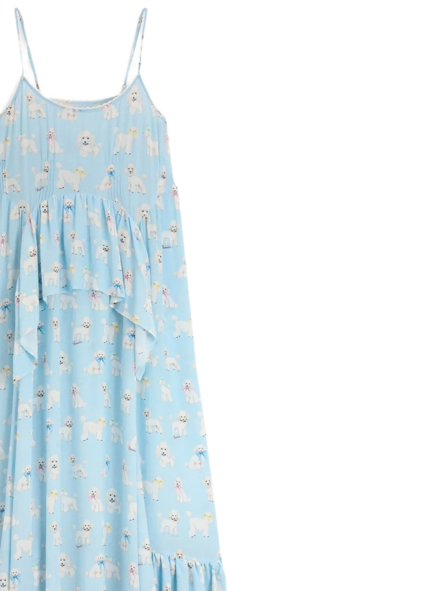 [FIORUCCI] Sleeveless dress SS26 W26SSDRL010VI01BL02